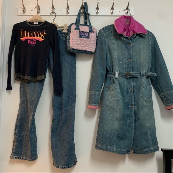 Dolce & Gabbana Junior Rouched Retro Jean - Picture 10 of 12